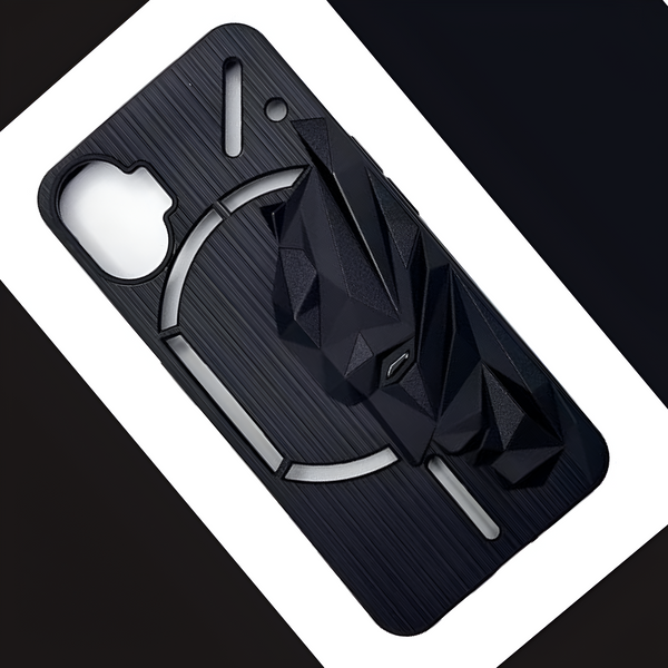 Superhero Engraved logo silicon Case for Nothing Phone 1