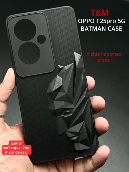 Superhero Engraved logo silicon Case for Oppo F25 Pro 5g