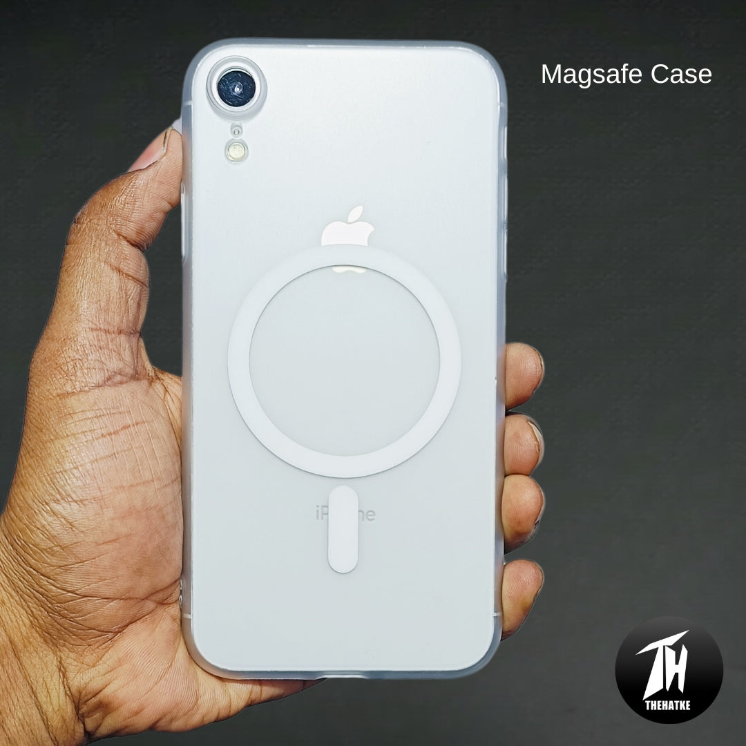 White Paper Matte Magsafe Case for Apple Iphone XR – The Hatke