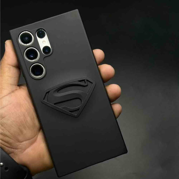 Superhero-S Engraved silicon Case for Samsung S23 ULTRA