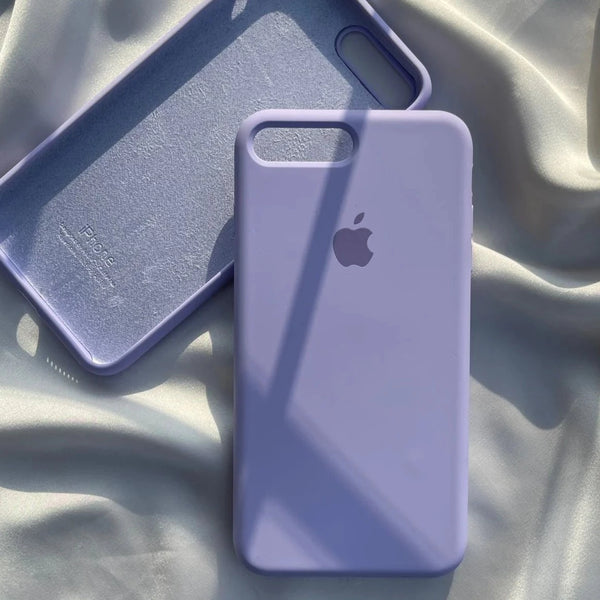 Purple Original Silicone case for Apple iphone 7 plus