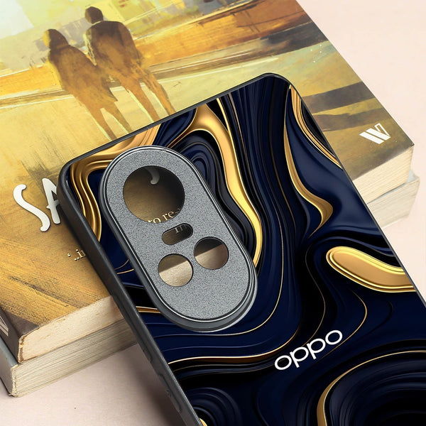Noir Gold metal back case for Oppo Reno 10 Pro