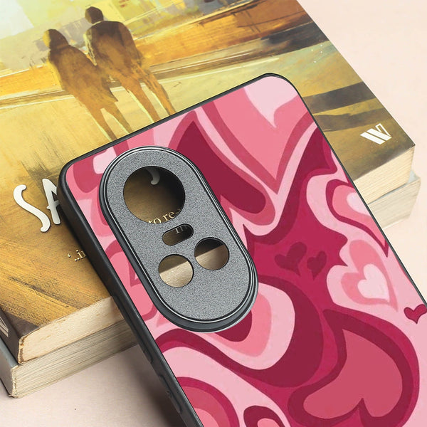 Valentine Wave metal back case for Oppo Reno 10 Pro