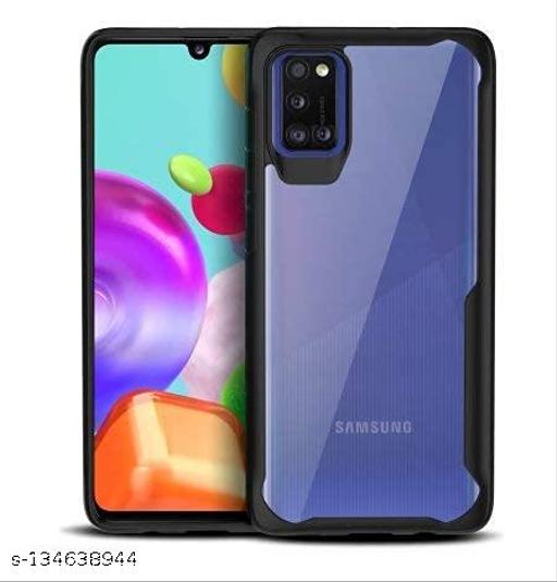 Shockproof protective transparent Silicone Case for Samsung A31