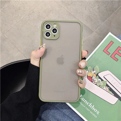 Green Smoke Silicone Safe case for Apple iphone 11 pro