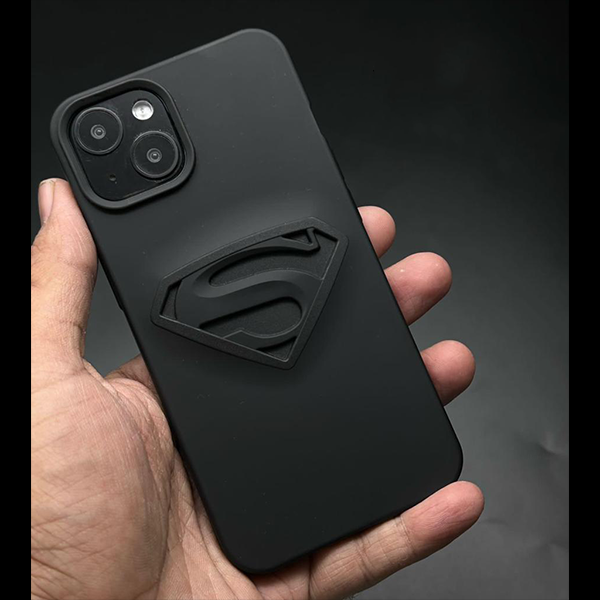 Superhero-S Engraved silicon Case for Apple IPhone 13