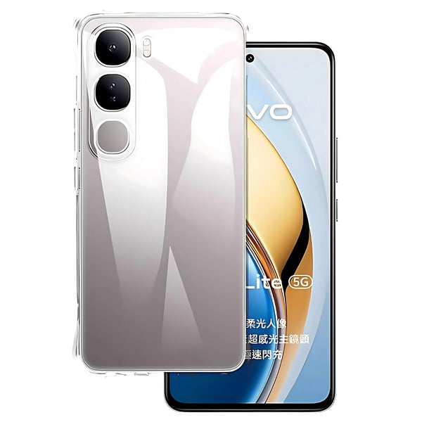 SilicaClear Transparent Silicone Case for Vivo Y29