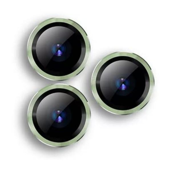 Green Metallic camera ring lens guard for Apple iphone 14 Pro Max The