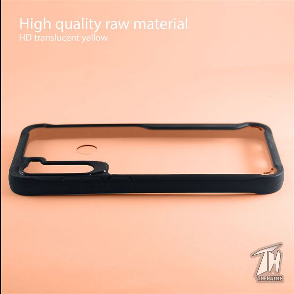 Shockproof silicone protective transparent Case for Redmi note 8