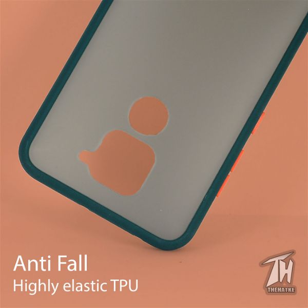 Dark Green Smoke Silicone Safe case for Redmi Note 9