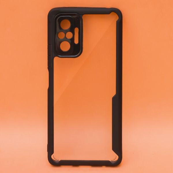 Shockproof protective transparent silicone Case for Redmi Note 10 Pro