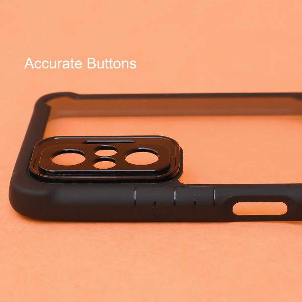 Shockproof protective transparent silicone Case for Redmi Note 10 Pro