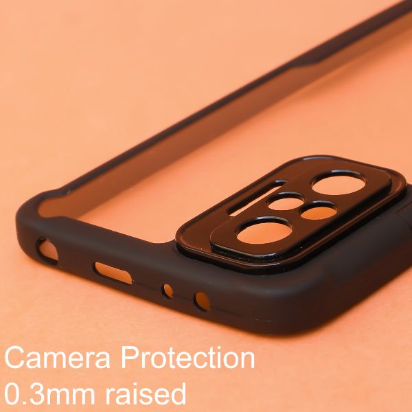 Shockproof protective transparent silicone Case for Redmi Note 10 Pro