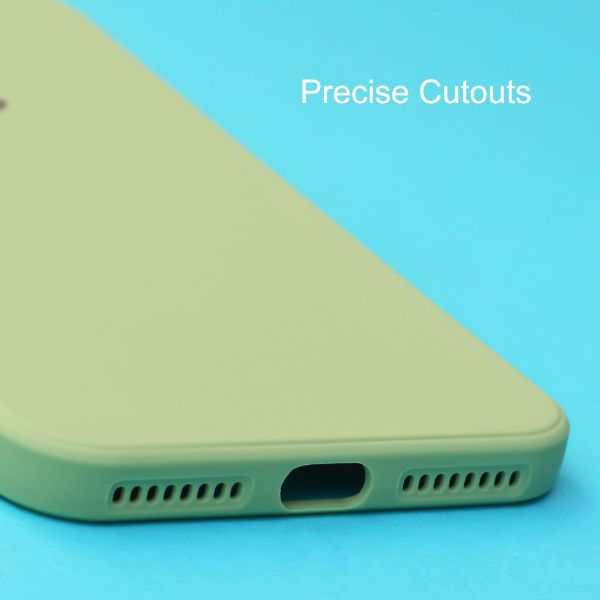 Light Green Candy Silicone Case for Apple Iphone 7 Plus