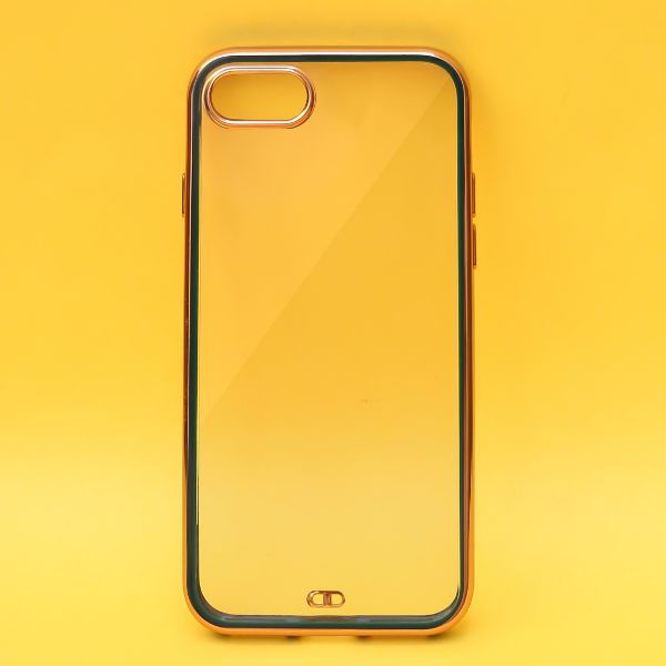 Dark Green Electroplated Transparent Case for Apple iphone 7