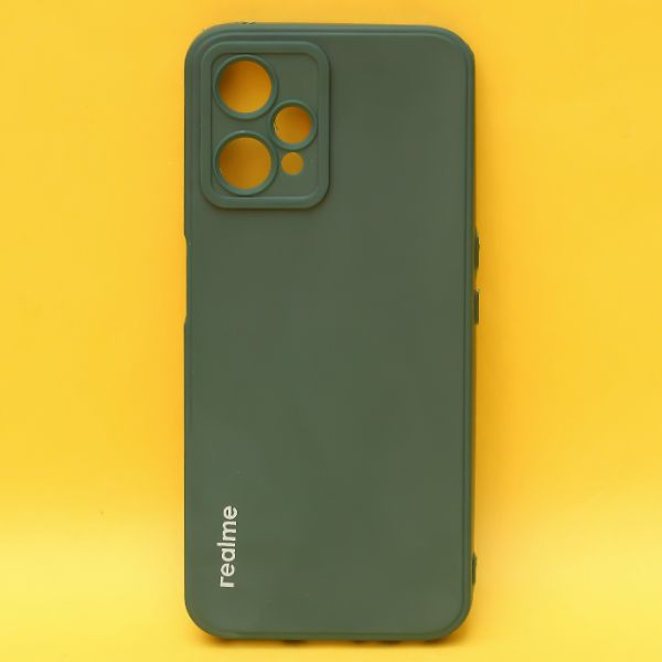 Dark Green Candy Silicone Case for Realme 9 Pro