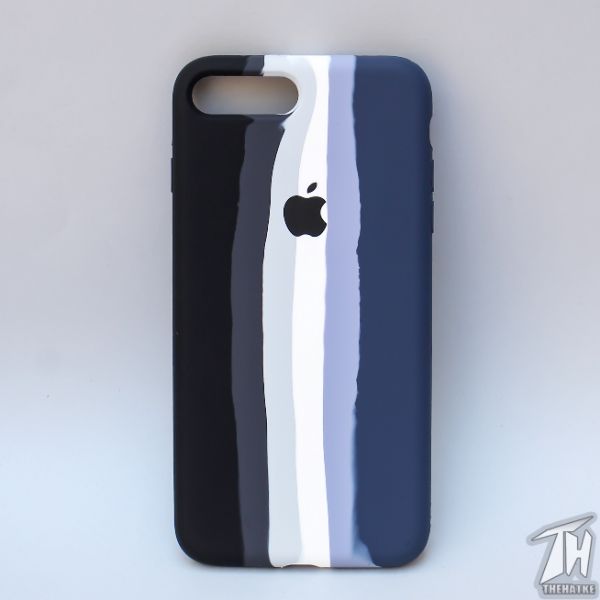 Monochrome Silicone Case for Apple iphone 7 Plus