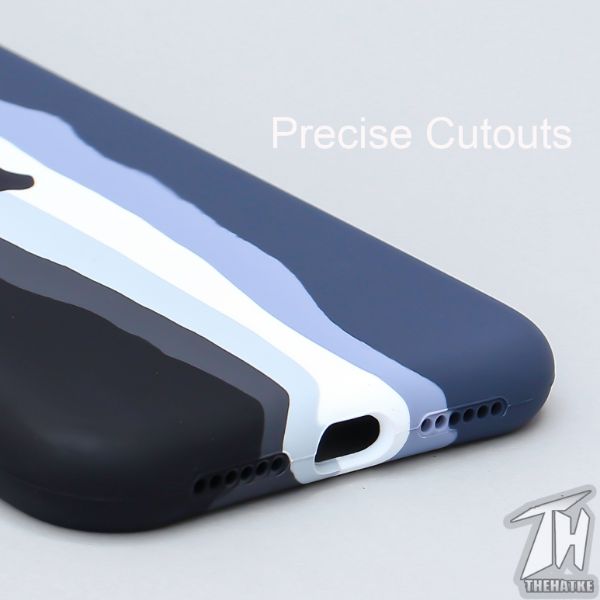 Monochrome Silicone Case for Apple iphone 11