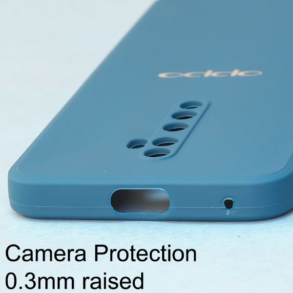 Cosmic Blue Candy Silicone Case for Oppo Reno 2F