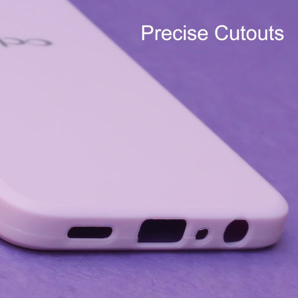 Purple Candy Silicone Case for Oppo F17