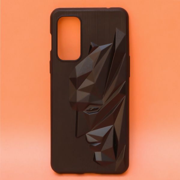 Superhero Engraved logo silicon Case for Samsung S20 FE