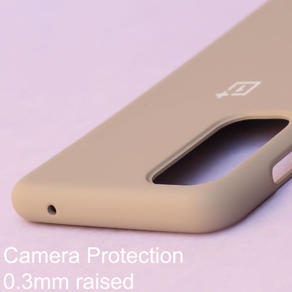 Brown Original Silicone case for Oneplus 9 pro