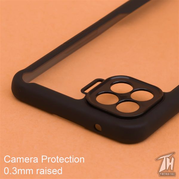 Hybrid Shockproof protective transparent Silicone Case for Oppo f17