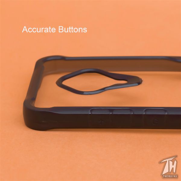 Shockproof protective transparent Silicone Case for Vivo S1 Pro