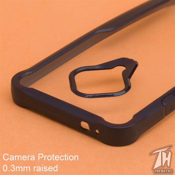 Shockproof protective transparent Silicone Case for Vivo S1 Pro