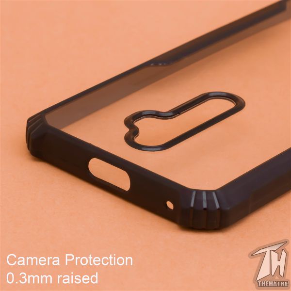 Hybrid Shockproof Safe transparent Silicone Case for Oppo Reno 2z