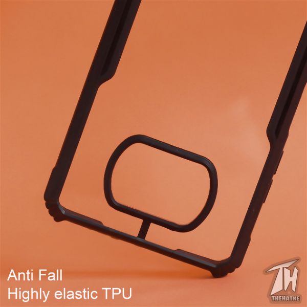 Shockproof silicone protective transparent Case for Poco X3