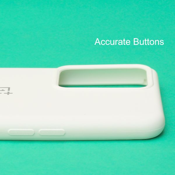 White Original Silicone case for Oneplus Nord CE 2