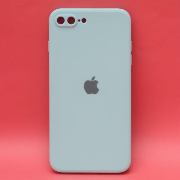 Light Blue Candy Silicone Case for Apple Iphone 7 plus