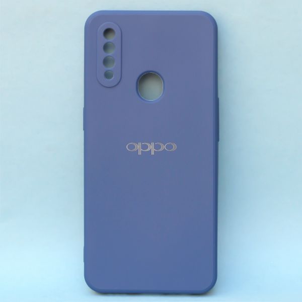 Dark Blue Candy Silicone Case for Oppo A31