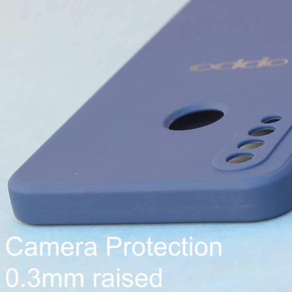 Dark Blue Candy Silicone Case for Oppo A31
