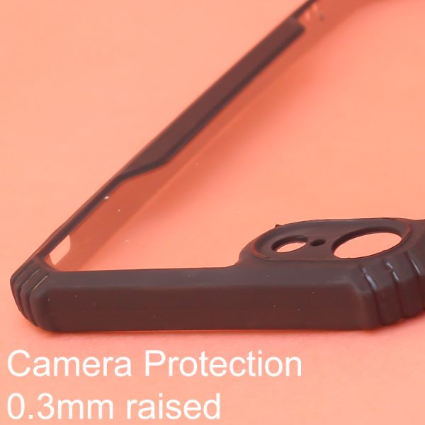 Hybrid Shockproof Silicone Transparent Safe Case for Apple iphone 7