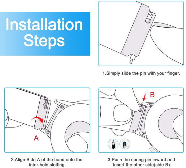 Pink Nylon Strap For Smart Watch 22mm