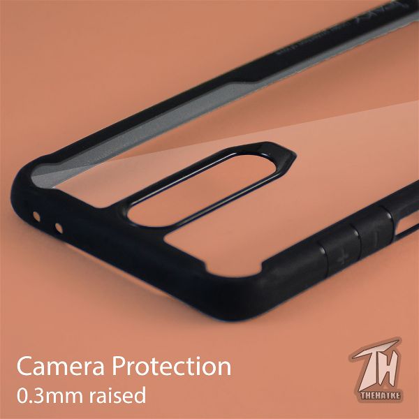 Shockproof silicone protective transparent Case for Poco X2