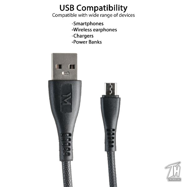 High Quality Micro Usb Charging Cable (1 metre)