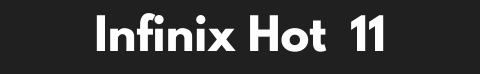 Infinix Hot 11
