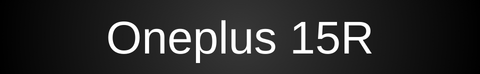 Oneplus 15R