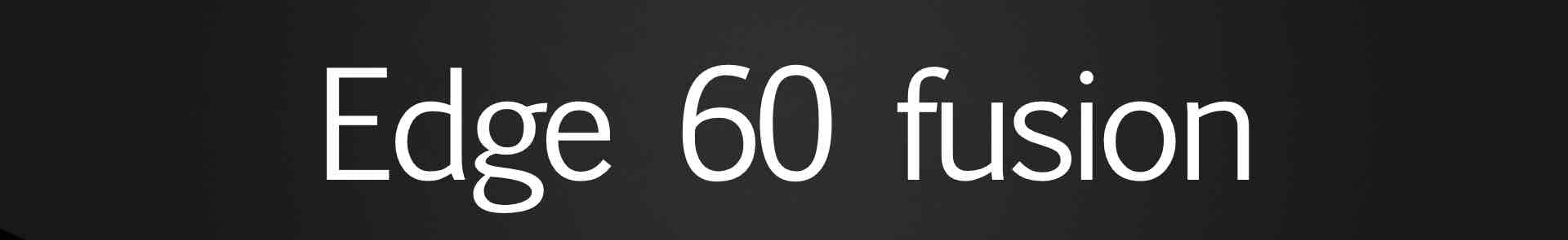 Motorola Edge 60 fusion