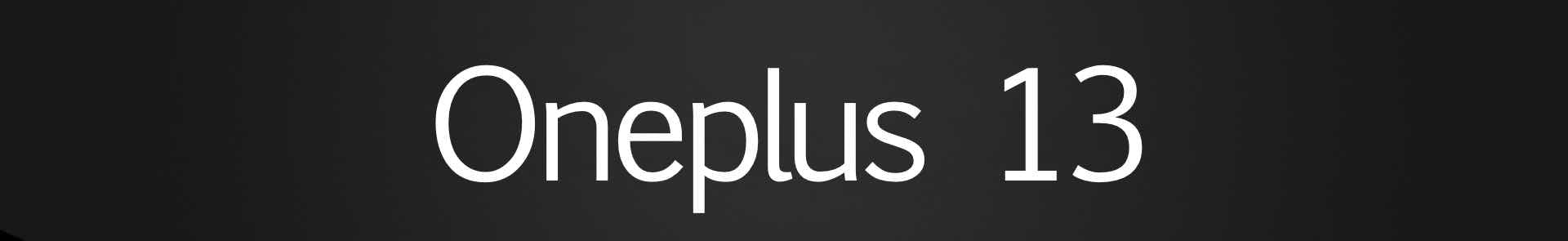 Oneplus 13
