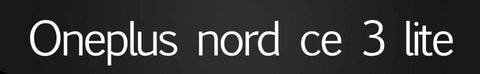 Oneplus Nord ce 3 lite