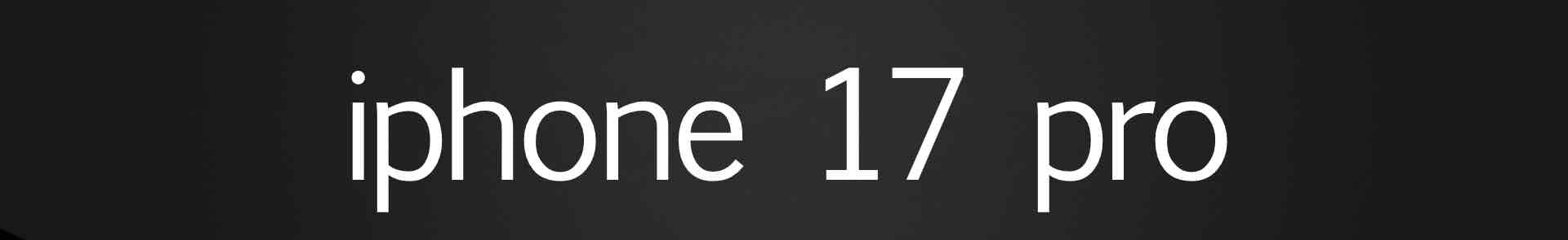 Apple iphone 17 pro