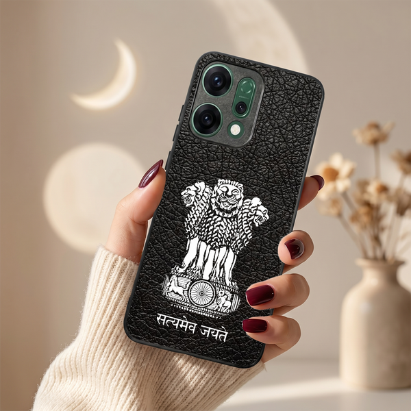 Black Satyamev Jayate MB Case for Oppo Reno 14