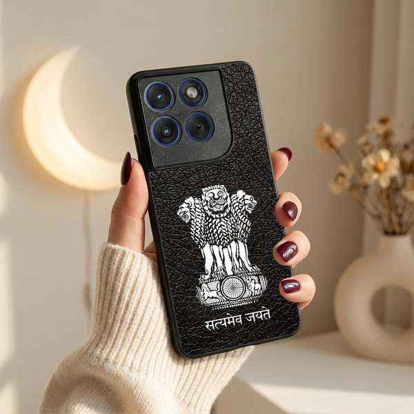 Black Satyamev Jayate MB Case for Motorola Edge 70