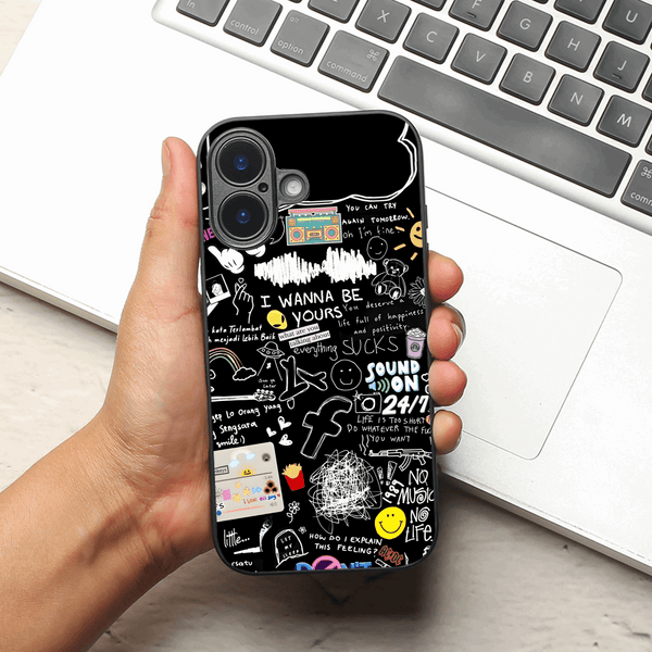 Graffiti MB case for Apple Iphone 16