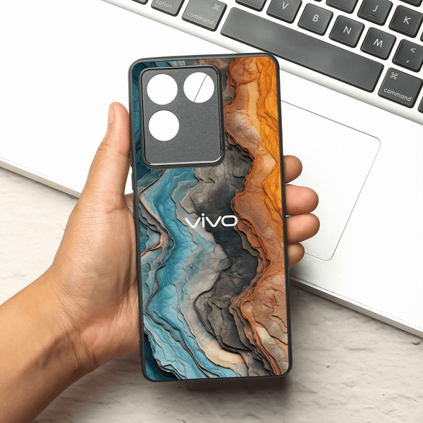 Layered Marble MB Case for Vivo T2 Pro