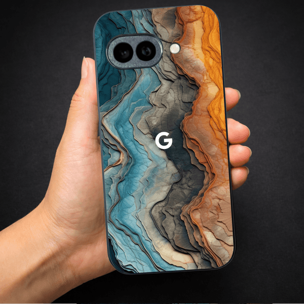 Layered Marble MB Case for Google Pixel 9a